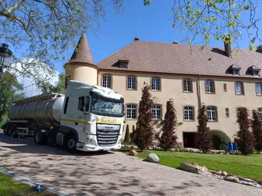 Citerne de transport de liquides alimentaires